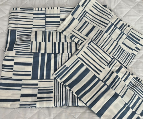 Double dark blue - blue, mix