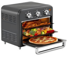 Air Fryer Oven Toaster 2 in 1 Large 16L 1300W Low Fat Healthy Roast Baking 230℃