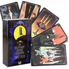 Tim Burton Nightmare Before Christmas Tarot Deck - NEW SEALED - Perfect for Xmas