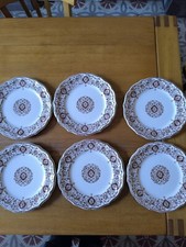 Beautiful Set Of 6 Flat Plates