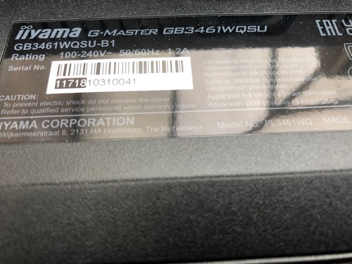 Iiyama master gb3461wqsu b1 - iiyama, g-master