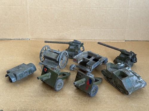 Vintage britains 25lb howitzer - britains,