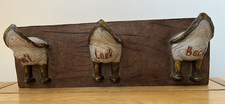 Vintage 3 Duck Tails Wood Wall