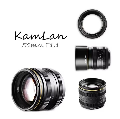 Kamlan 50mm super fast - kamlan, f1.1