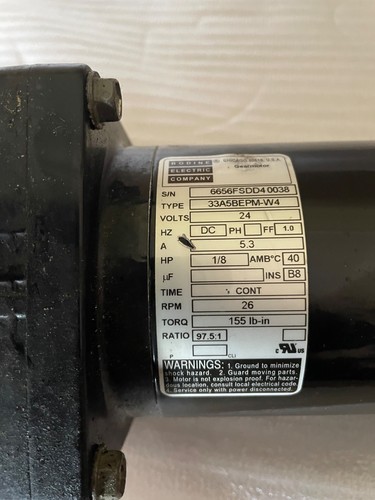 Volt motor bodine - motor, ,bodine