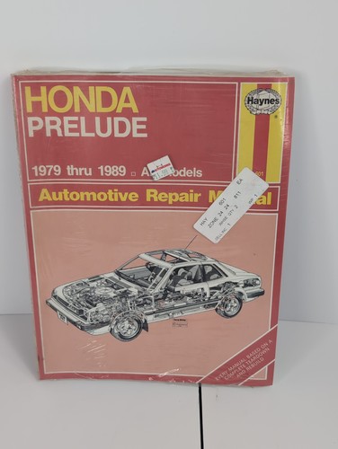 Haynes honda prelude 1979 - prelude, 1979-1989