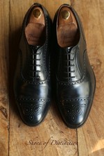 Church's Black Leather Oxford Lace Up Shoes UK 9.5 G US 10.5 EU 43.5