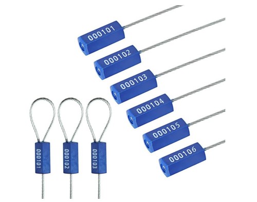 Numbered security cable - 50,