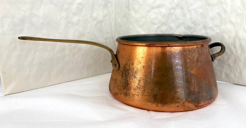 Vintage french copper sauce - vintage,