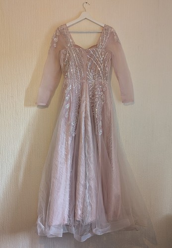 Light pink evening gown size - pink,