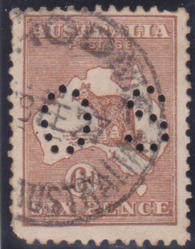 1916 australia 6d - 1916,