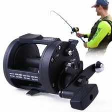 Boat Reel TSSD 30 Boat Fishing multiplier Trolling Reels 30Lb Line Fitted