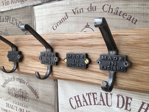 Oak coat hook - coat, rack