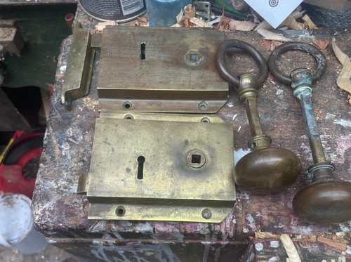 Antique brass door old - antique,