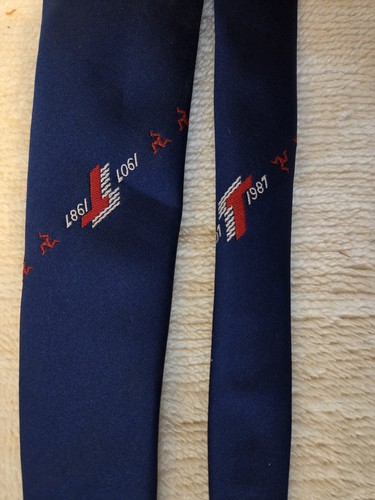 Isle man centenary tie - isle,