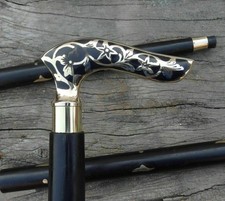 Wood Brass Antique Designer