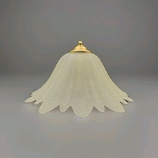 Vintage Frosted Glass Lamp