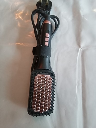 Hair straightening brush - hair,