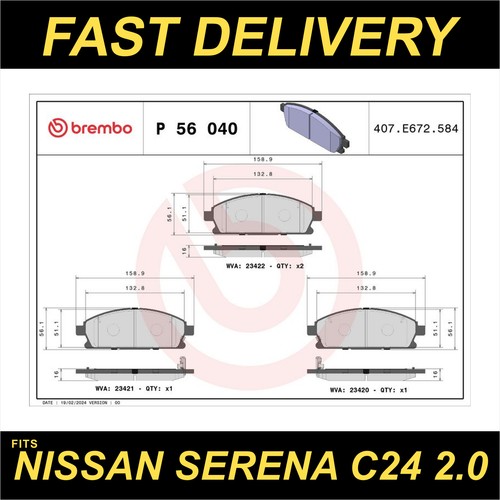Brembo brake pads set - brembo,