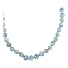 Murano Glass Necklace Blue