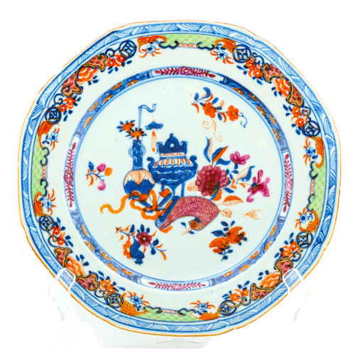 Chinese porcelain plate - porcelain,