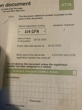 A14 gfn private number plate - a14,