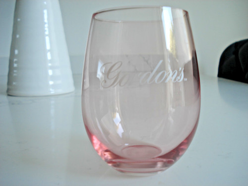 Pretty pink glass - , gordons
