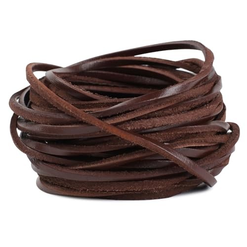 Genuine leather strips flat - strips,,