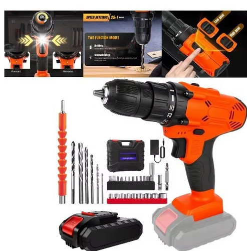 21v cordless drill set - 21v,