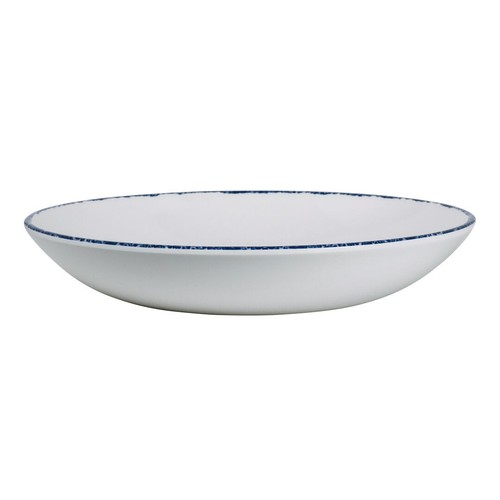 Blue dapple coupe bowl - dapple,