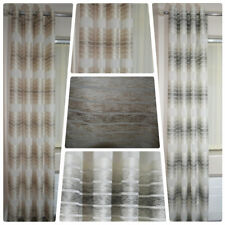 New Stripe Eyelet Voile Panel
