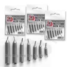 Drop Shot Weights Sinkers Finesse Pensil Lead Pike Perch Fishing