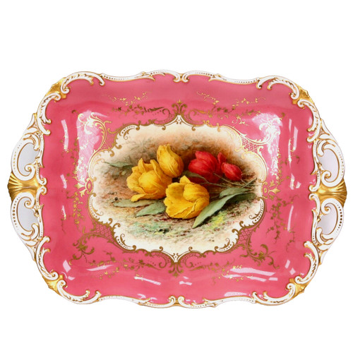 Coalport chivers plate - chivers, painted