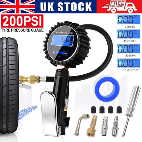 Lcd digital tyre inflator - lcd,