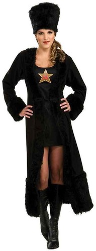 Black russian woman - black,