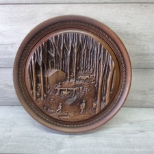 Maple Syrup Wooden Carved Plaque Made Toronto Canada Canadian Karl Rothammer