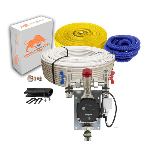 Wet underfloor heating kits - wet,