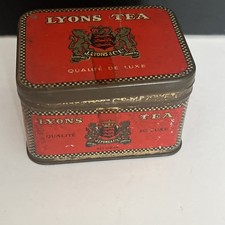 Vintage J Lyons Red Tea Tin