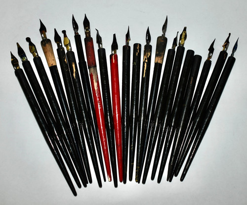 Lot calligraphy speedball - calligraphy,