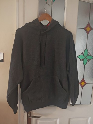 Dark grey hoody medium - dark, men's