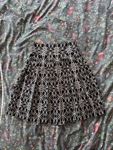 Zara line pleated black - a-line,