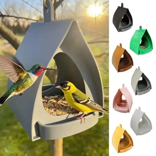 Hanging bird feeder - hanging, large