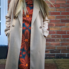 Topshop Camel Coat (Oversize
