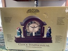 Clock Symphonium Gold Label Collection Music Box Animation Rare