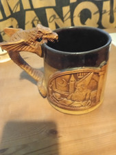 DRAGON AND DWARF POTTERY MUG