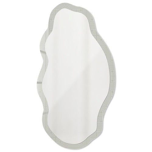Jewel mirror with - mirror,