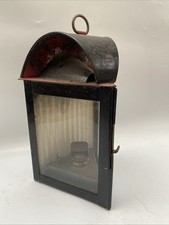 Antique tin lantern rare - antique,