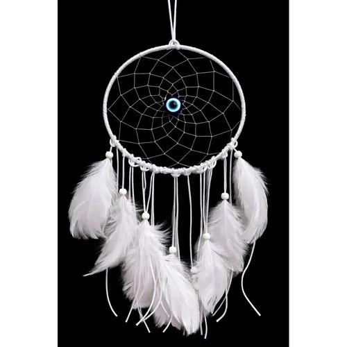White dream catcher - white,