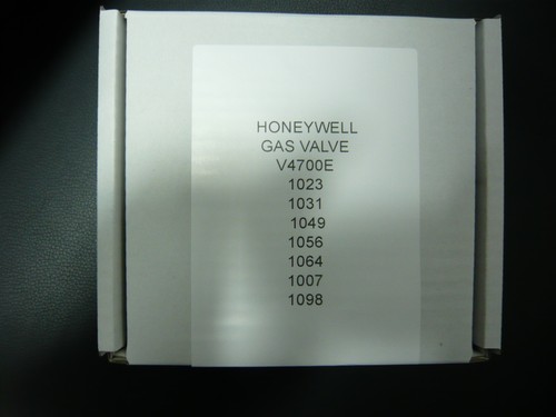 Gas valve honeywell v4700e - valve,