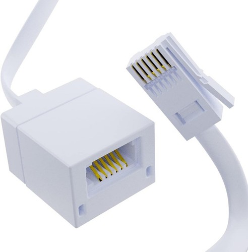 Telephone extension cable - telephone,